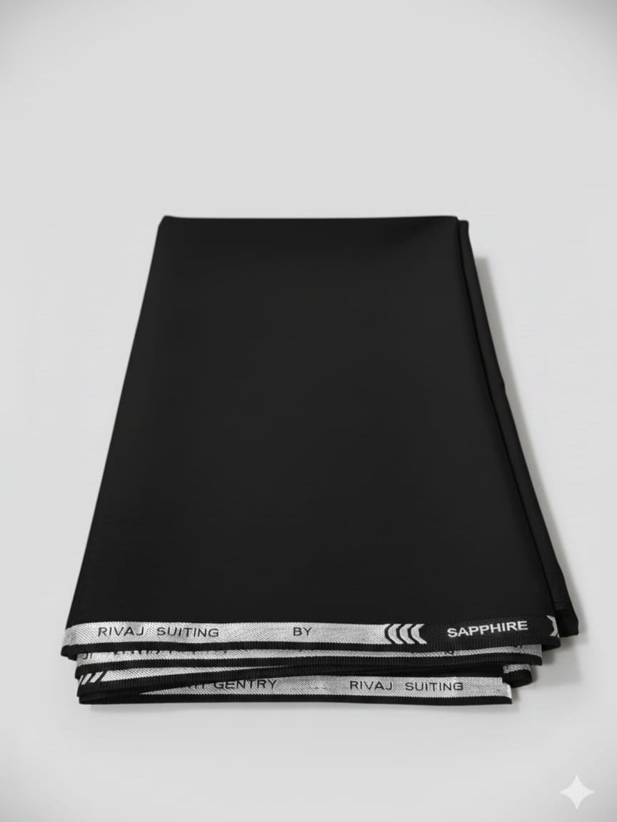 Sapphire Wash and Wear Black