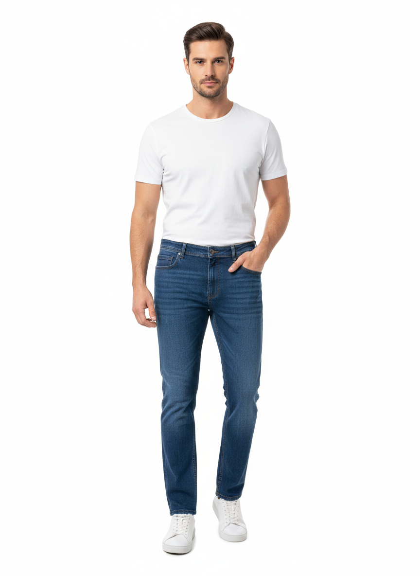 Saint Oliver Denim Navy Wash