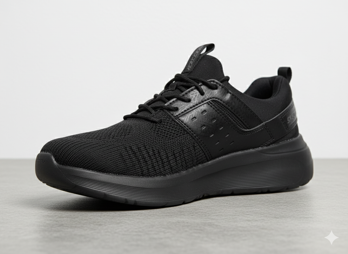 Skecher Laceless Black
