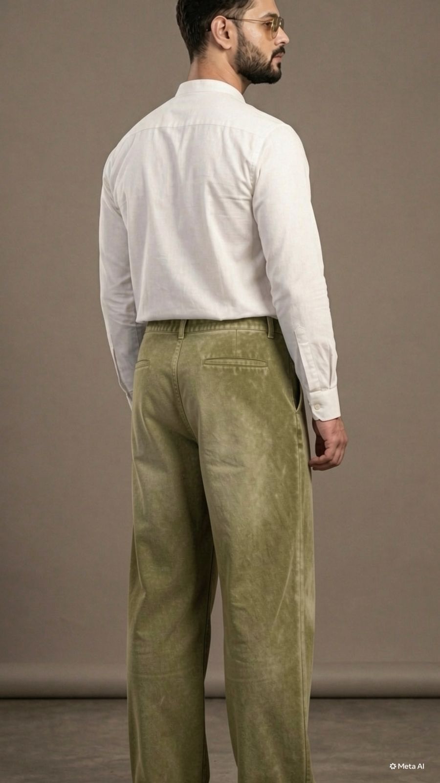 Olive (Zara) Wide Leg Linen Trouser