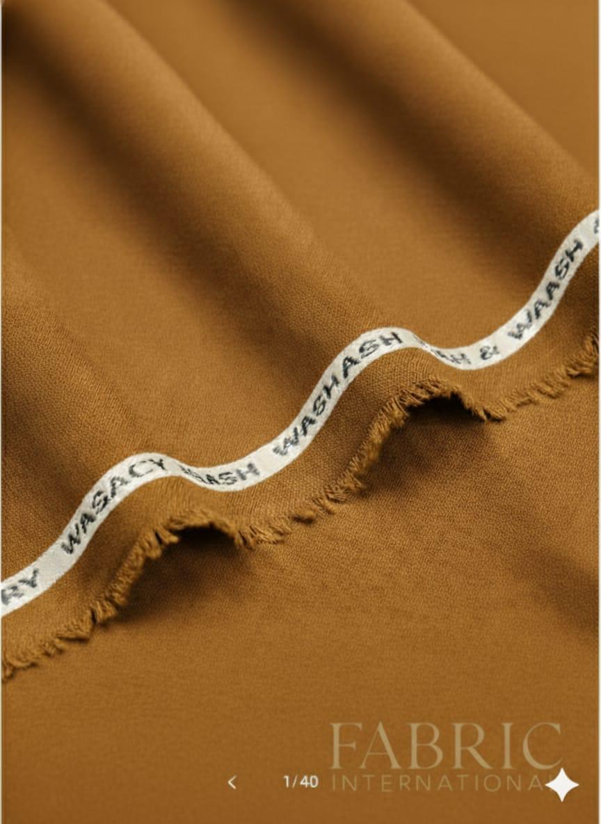 Aura Unstiched - Haldi Brown