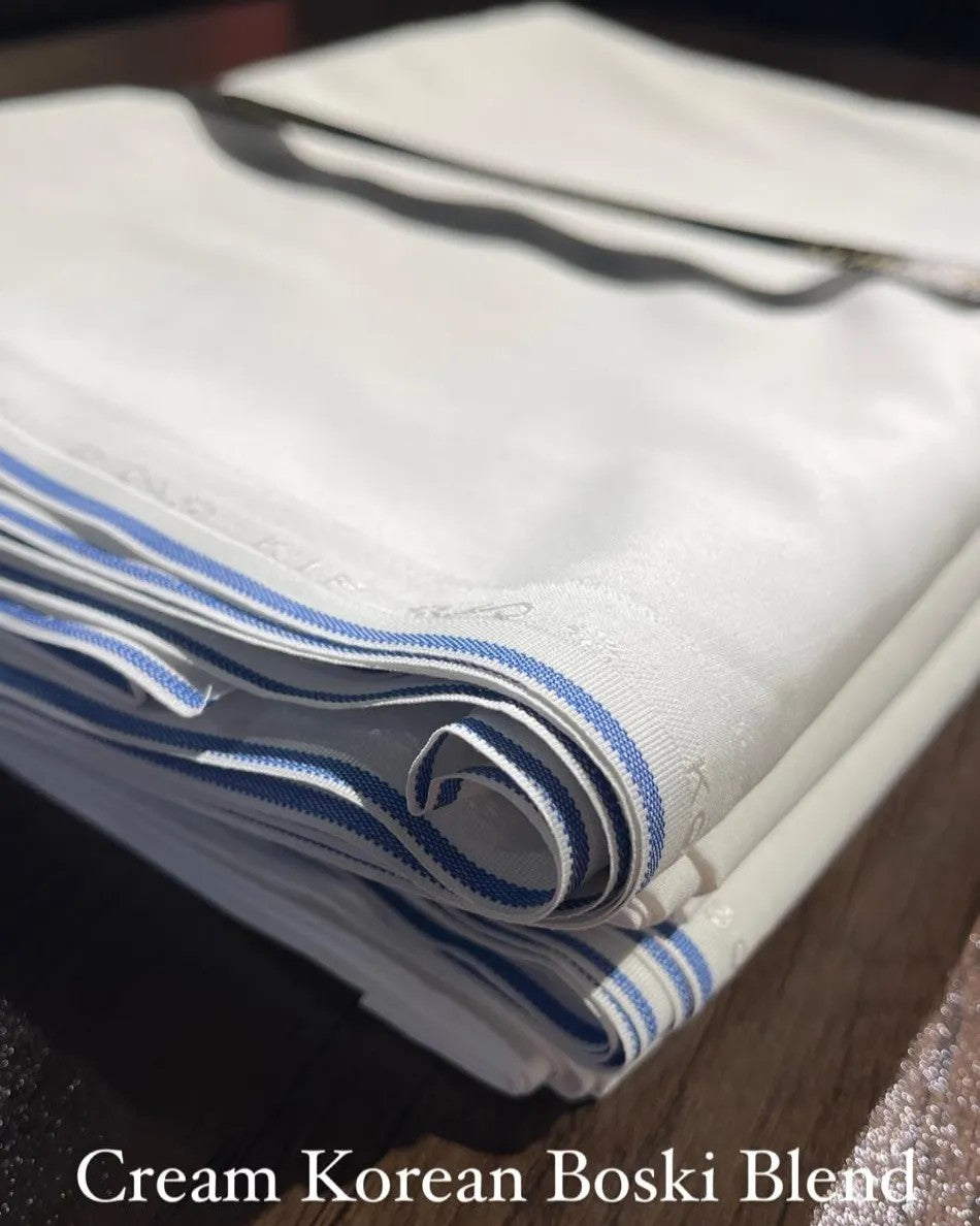 China 8 Pound Boski - OffWhite/White