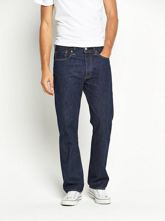 Levis 501 Denim Dark Blue