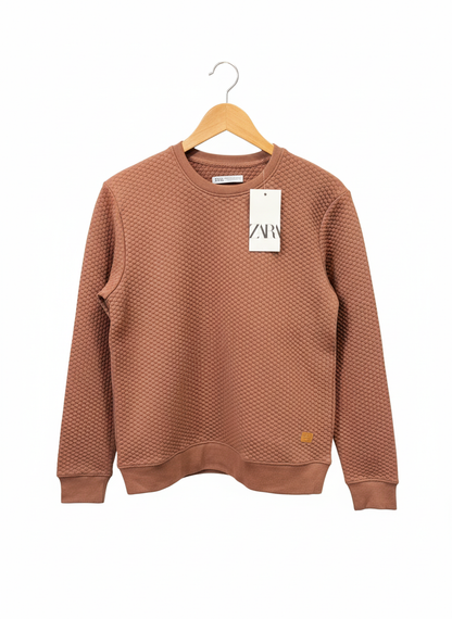 Zara SweatShirt Bubble Brown