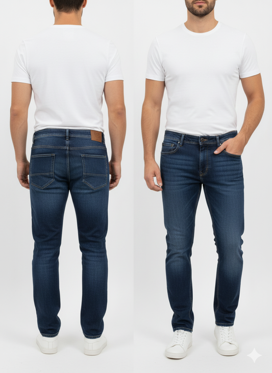 Saint Oliver Denim Dark Blue Wash