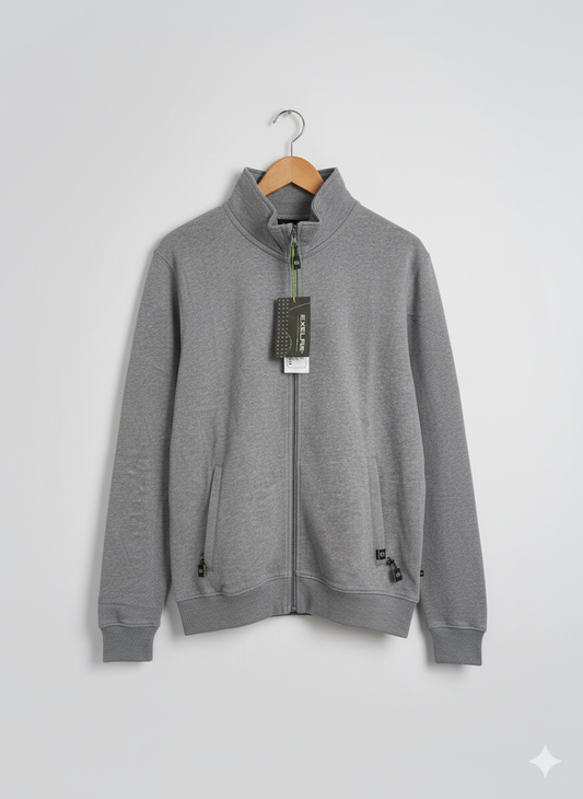 Wearguard Mockneck Grey Hoodie