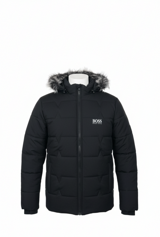 BOSS Puffer Black