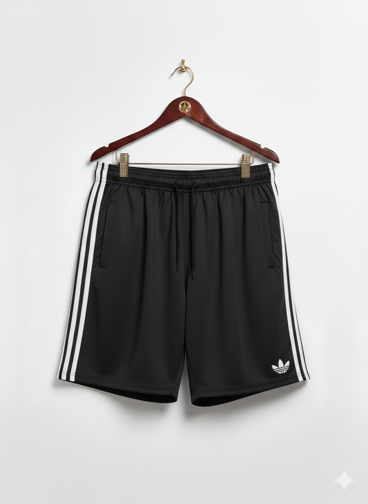 Adidas Striped Shorts Black