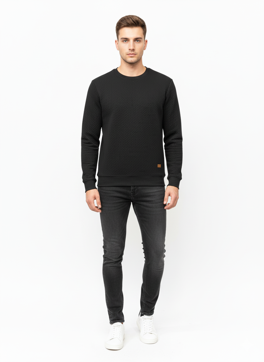 Zara SweatShirt Bubble Charcoal