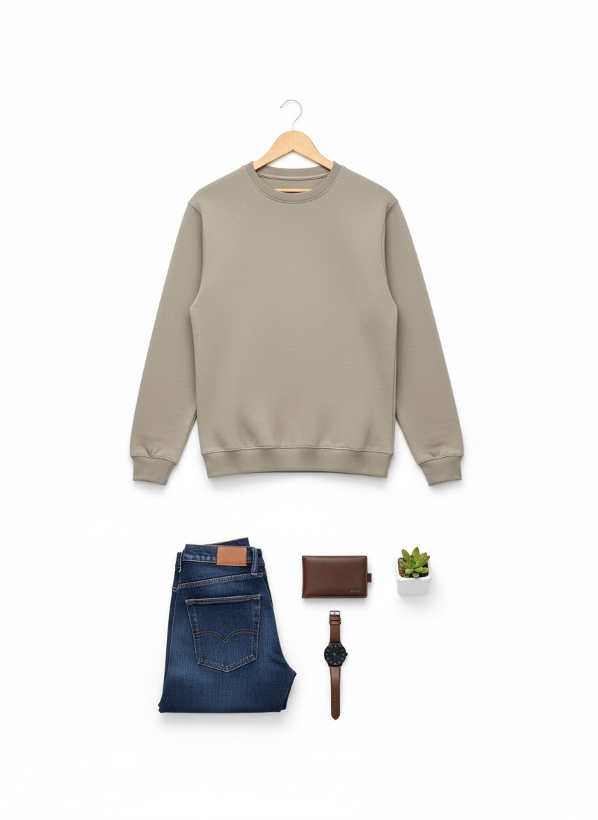 Artisan Sweatshirt Khaki