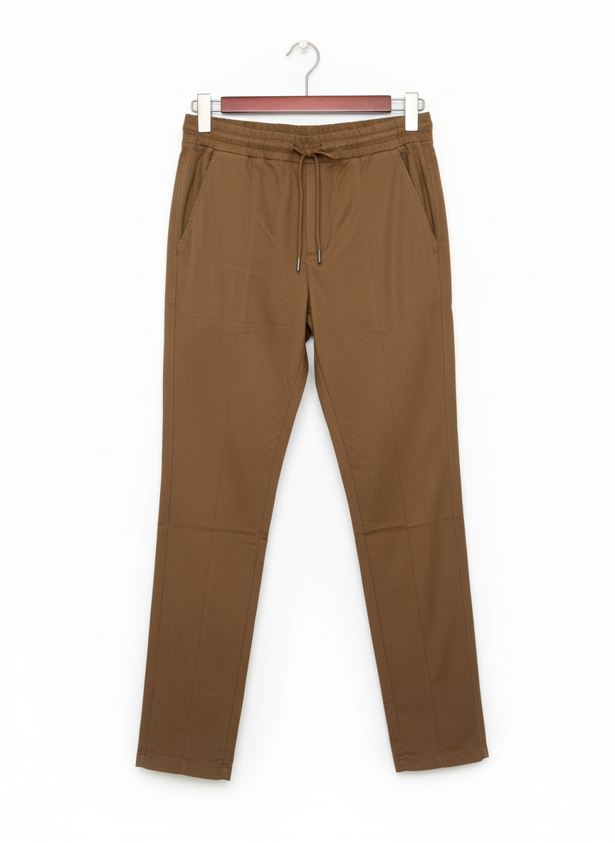 Loose Bottom Baggy Trouser Brown
