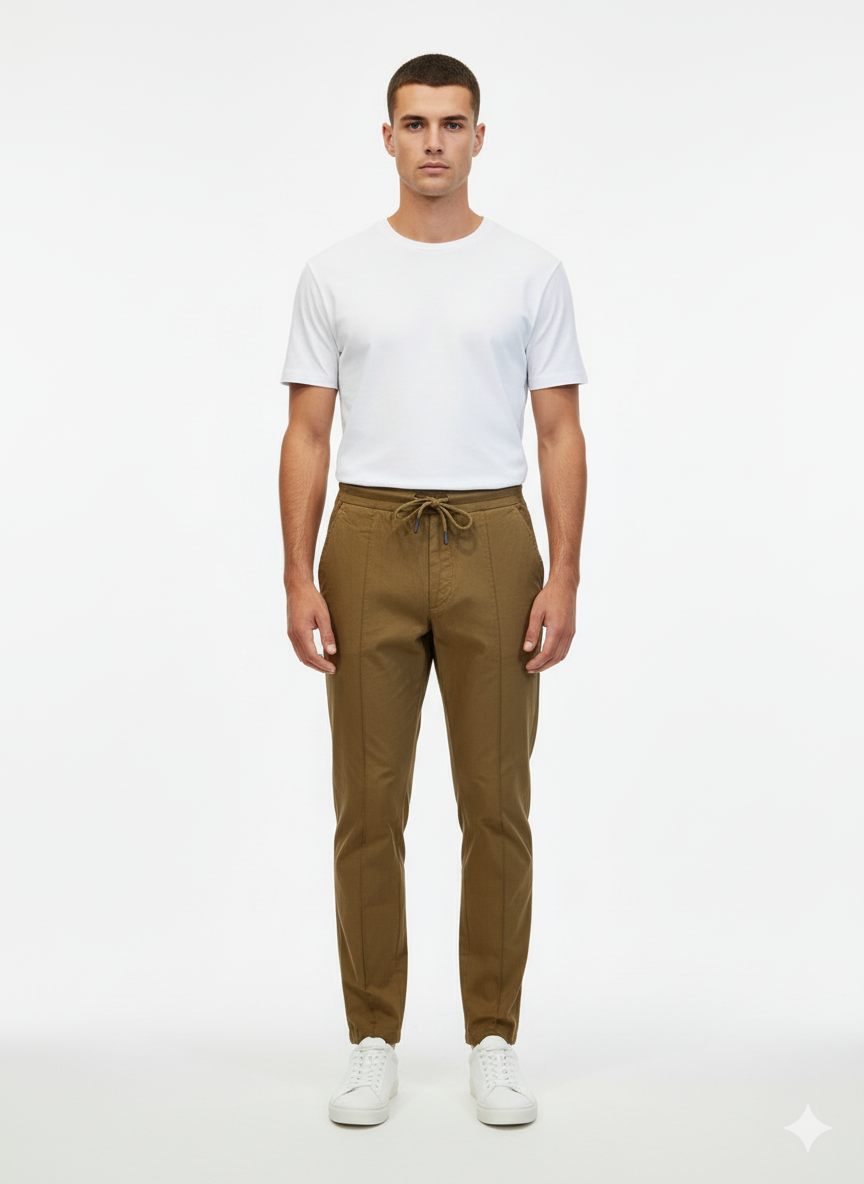 Loose Bottom Baggy Trouser Rust
