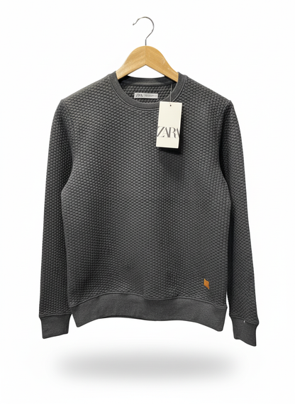 Zara SweatShirt Bubble Black
