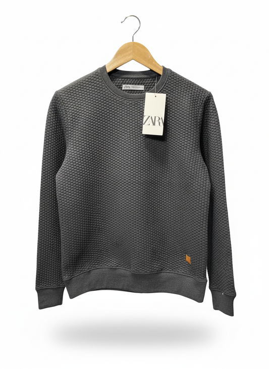 Zara SweatShirt Bubble Black