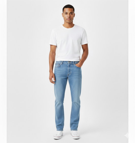 Levis 501 Denim Light Blue