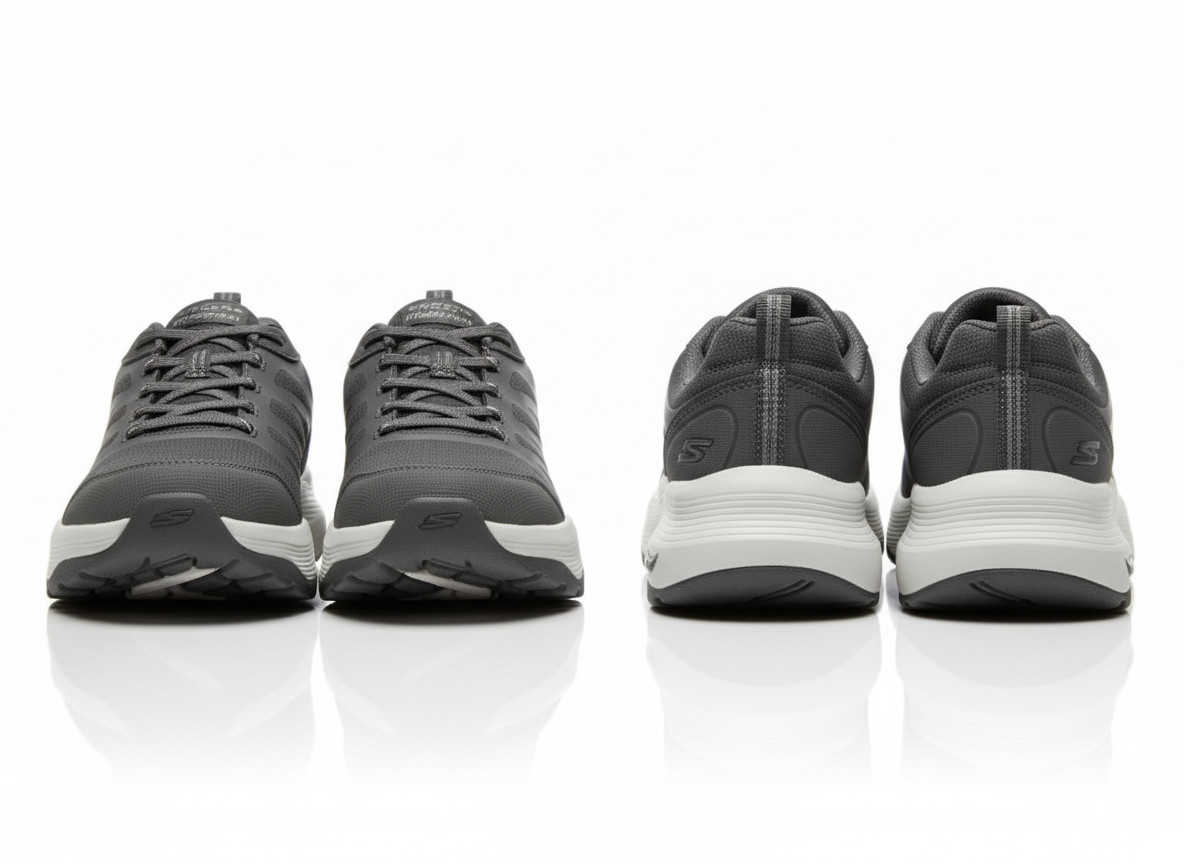 Skecher Arch Fit Dark Grey LaceUp