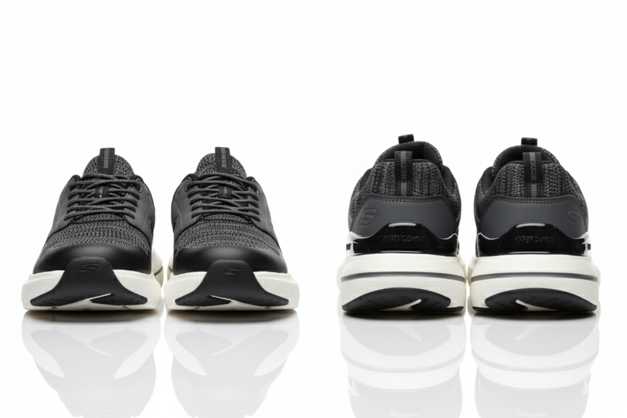 Skecher Hyper-Burst Dark Grey