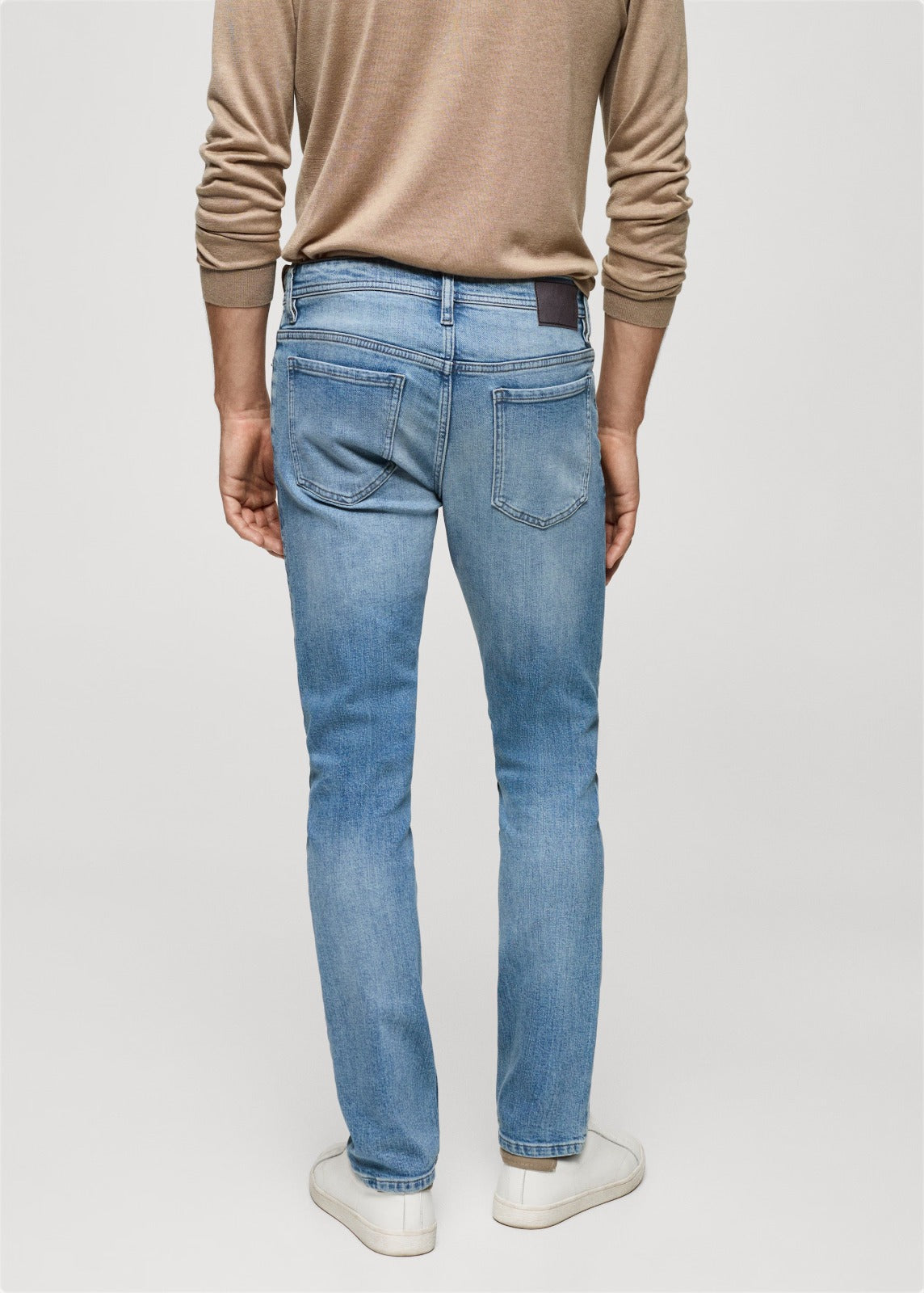 Denim Cargo Trousers