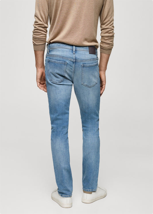 Denim Cargo Trousers