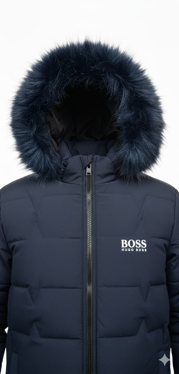 BOSS Puffer Navy