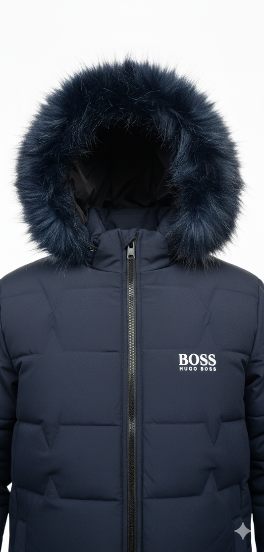 BOSS Puffer Navy